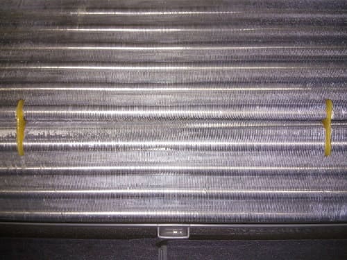 アルミフィンの施工後写真