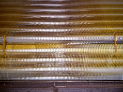 アルミフィンの施工前写真