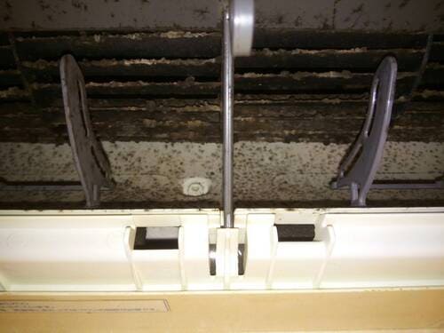 ファン・吹き出し口の施工前写真