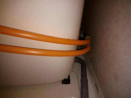 エプロン内部の施工後写真