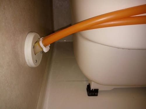 エプロン内部の施工後写真