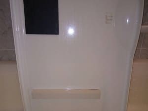 エプロンの蓋裏側の施工後写真