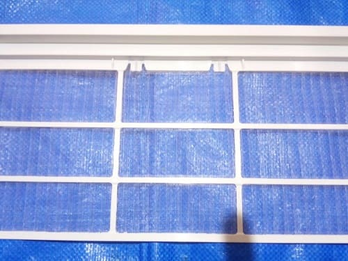 フィルターの施工後写真