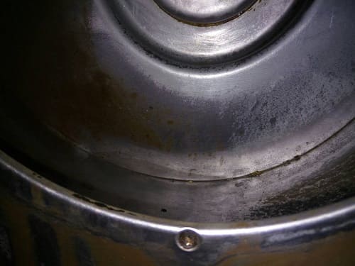 換気扇本体内側の施工後写真