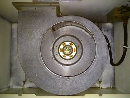 換気扇本体外側の施工後写真