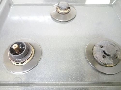 ガス台の施工後写真