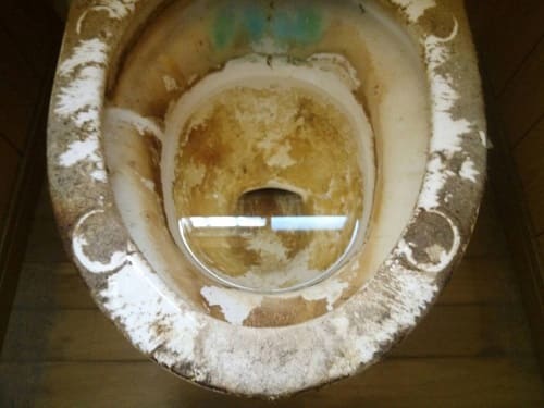 便器の施工前写真