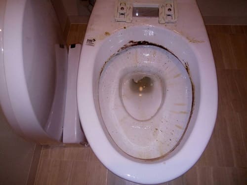 便器の施工前写真