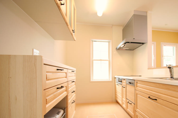 キッチンの横幅3.5m以上